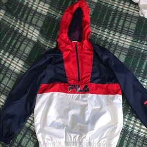 Fila windbreaker. Brand new. Never used.